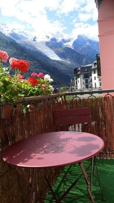 Studio Limbo Chamonix Hyper Centre Vue Imprenable Sur Le Mont-Blanc Εξωτερικό φωτογραφία